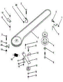 Ground Drive parts for Craftsman Front-Engine Lawn Tractor 917256921 from AppliancePartsPros.com