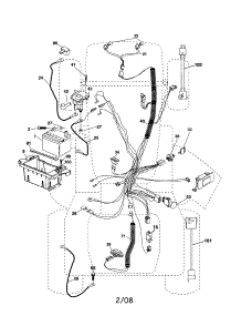 Electrical parts for Craftsman Front-Engine Lawn Tractor 917256940 from AppliancePartsPros.com