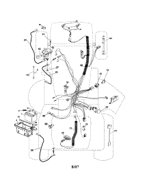 Electrical parts for Craftsman Front-Engine Lawn Tractor 917256960 from AppliancePartsPros.com