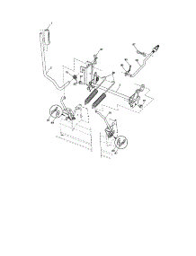 Lift parts for Craftsman Front-Engine Lawn Tractor 917256960 from AppliancePartsPros.com
