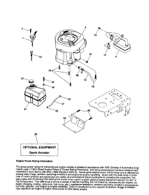 Engine parts for Craftsman Front-Engine Lawn Tractor 917256990 from AppliancePartsPros.com