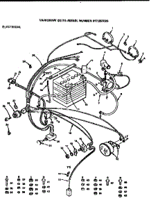 11 Garden Tractor / Electrical parts for Craftsman Gas Walk-Behind Mower 917257020 from AppliancePartsPros.com
