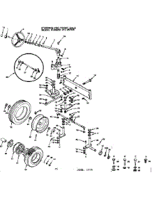 14 Garden Tractor / Steering And Front Axle parts for Craftsman Front-Engine Lawn Tractor 917257030 from AppliancePartsPros.com