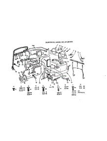 Electrical parts for Craftsman Front-Engine Lawn Tractor 917257070 from AppliancePartsPros.com