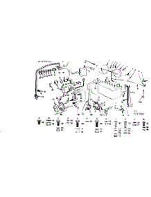 19.9 Twin Garden Tractor / Electrical parts for Craftsman Front-Engine Lawn Tractor 917257080 from AppliancePartsPros.com