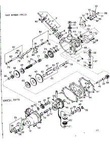 Transaxle parts for Craftsman Front-Engine Lawn Tractor 91725710 from AppliancePartsPros.com