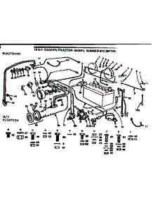 Electrical parts for Craftsman Front-Engine Lawn Tractor 917257120 from AppliancePartsPros.com
