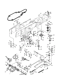 Drive parts for Craftsman Front-Engine Lawn Tractor 917257150 from AppliancePartsPros.com