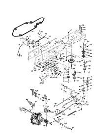 Drive parts for Craftsman Front-Engine Lawn Tractor 917257170 from AppliancePartsPros.com