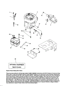 Engine parts for Craftsman Front-Engine Lawn Tractor 917257190 from AppliancePartsPros.com