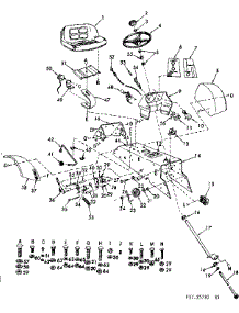 10 Tractor parts for Craftsman Front-Engine Lawn Tractor 91725720 from AppliancePartsPros.com