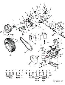 10 Tractor parts for Craftsman Front-Engine Lawn Tractor 91725720 from AppliancePartsPros.com