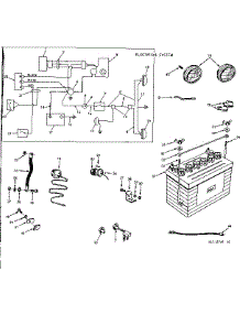10 Tractor / Electrical System parts for Craftsman Front-Engine Lawn Tractor 91725720 from AppliancePartsPros.com
