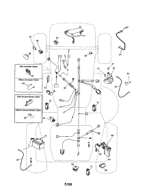 Electrical parts for Craftsman Front-Engine Lawn Tractor 917257252 from AppliancePartsPros.com