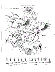 12 Tractor / Steering, And Final Drive parts for Craftsman Front-Engine Lawn Tractor 91725732 from AppliancePartsPros.com