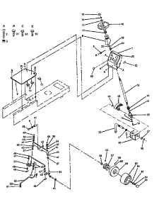 Steering And Front Axle parts for Craftsman Front-Engine Lawn Tractor 917257360 from AppliancePartsPros.com