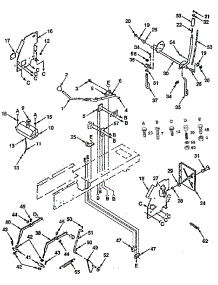 Lift Adjustment parts for Craftsman Front-Engine Lawn Tractor 917257360 from AppliancePartsPros.com