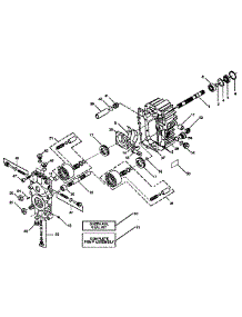 Sundstrand Pump Assembly - Model Number Bdu-10S parts for Craftsman Front-Engine Lawn Tractor 917257360 from AppliancePartsPros.com