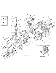 Agri-Fab Transaxle - Model Number 486.121431X parts for Craftsman Front-Engine Lawn Tractor 917257360 from AppliancePartsPros.com