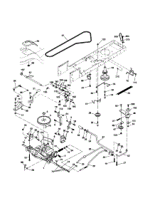 Drive parts for Craftsman Front-Engine Lawn Tractor 917257400 from AppliancePartsPros.com