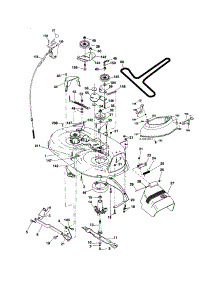 Mower parts for Craftsman Front-Engine Lawn Tractor 917257400 from AppliancePartsPros.com