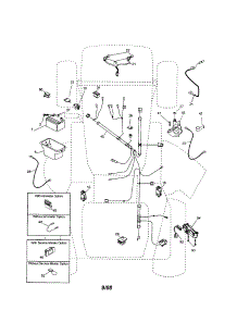 Electrical parts for Craftsman Front-Engine Lawn Tractor 917257401 from AppliancePartsPros.com