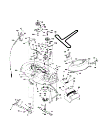Mower parts for Craftsman Front-Engine Lawn Tractor 917257401 from AppliancePartsPros.com