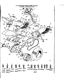 Steering And Final Drive parts for Craftsman Front-Engine Lawn Tractor 91725743 from AppliancePartsPros.com