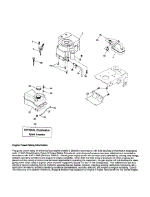 Engine parts for Craftsman Front-Engine Lawn Tractor 917257431 from AppliancePartsPros.com
