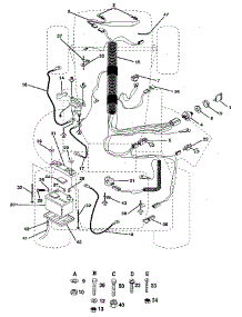 Electrical parts for Craftsman Front-Engine Lawn Tractor 917257480 from AppliancePartsPros.com