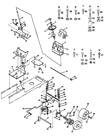 Steering Assembly parts for Craftsman Front-Engine Lawn Tractor 917257480 from AppliancePartsPros.com