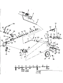 Idler And Braking System parts for Craftsman Front-Engine Lawn Tractor 91725750 from AppliancePartsPros.com