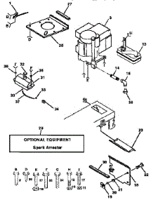 Engine parts for Craftsman Front-Engine Lawn Tractor 917257550 from AppliancePartsPros.com