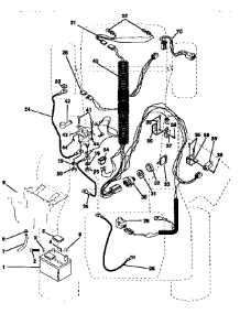 Tractor Electrical parts for Craftsman Front-Engine Lawn Tractor 917257551 from AppliancePartsPros.com