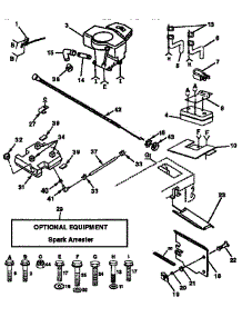 Engine parts for Craftsman Front-Engine Lawn Tractor 917257560 from AppliancePartsPros.com