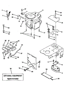 Engine parts for Craftsman Front-Engine Lawn Tractor 917257563 from AppliancePartsPros.com