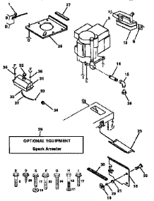 Engine parts for Craftsman Front-Engine Lawn Tractor 917257571 from AppliancePartsPros.com