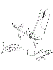 Lift parts for Craftsman Front-Engine Lawn Tractor 917257571 from AppliancePartsPros.com
