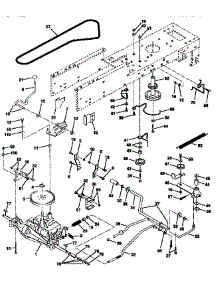 Drivezz parts for Craftsman Front-Engine Lawn Tractor 917257573 from AppliancePartsPros.com