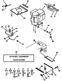 Engine parts for Craftsman Front-Engine Lawn Tractor 917257590 from AppliancePartsPros.com
