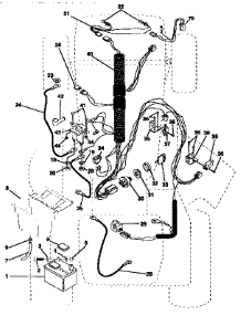 Electrical parts for Craftsman Front-Engine Lawn Tractor 917257621 from AppliancePartsPros.com