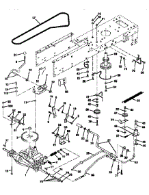 Drive parts for Craftsman Lawn & Garden Engine 917257622 from AppliancePartsPros.com
