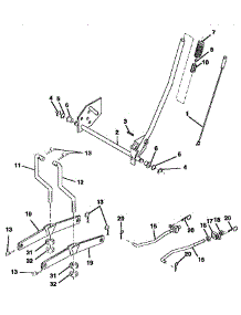 Lift parts for Craftsman Lawn & Garden Engine 917257622 from AppliancePartsPros.com