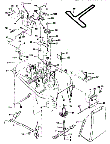 Mower parts for Craftsman Lawn & Garden Engine 917257622 from AppliancePartsPros.com