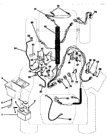 Electrical parts for Craftsman Front-Engine Lawn Tractor 917257630 from AppliancePartsPros.com
