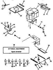 Engine parts for Craftsman Front-Engine Lawn Tractor 917257630 from AppliancePartsPros.com