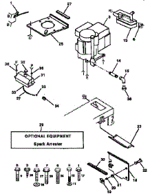 Engine parts for Craftsman Front-Engine Lawn Tractor 917257631 from AppliancePartsPros.com