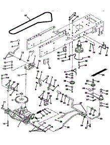 Drive parts for Craftsman Front-Engine Lawn Tractor 917257632 from AppliancePartsPros.com