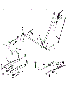 Lift parts for Craftsman Front-Engine Lawn Tractor 917257632 from AppliancePartsPros.com