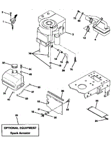 Engine parts for Craftsman Front-Engine Lawn Tractor 917257643 from AppliancePartsPros.com